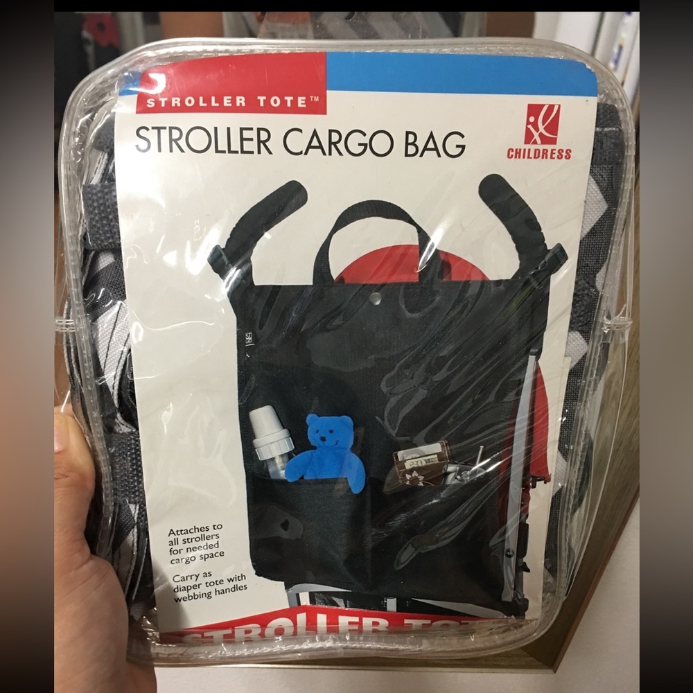 🩶CHEVRON PRINT-stroller bag/tote